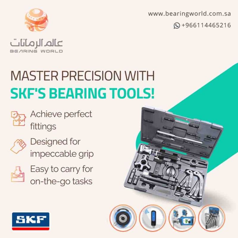 Master Precision With SKF’ S Bearing Tools       –         Social Media