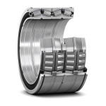 SKF-tapered-roller-bearing-four-row-TQO-design-seal-on-both-sides-O-rings