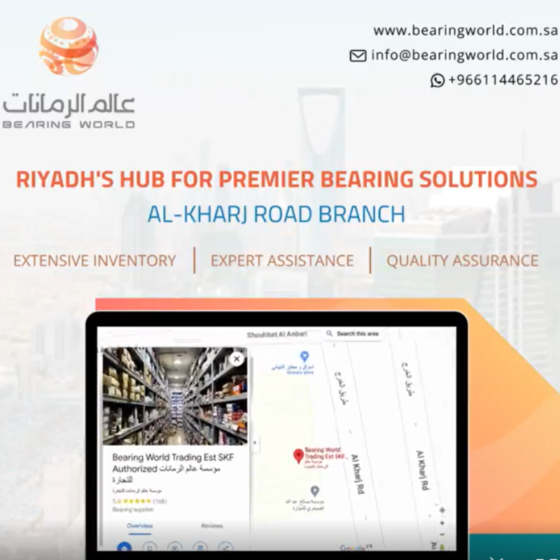 Riyadh’S Hub For Premier Bearing Solutions    –  Social Media