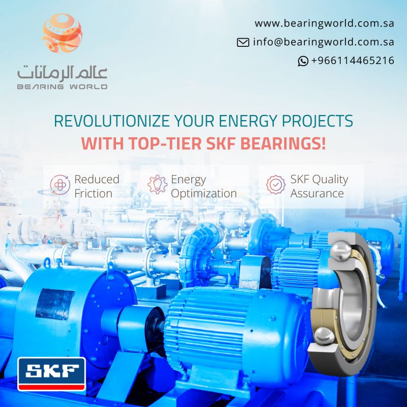 Revolutionize Your Energy Projects With Top-Tier SKF Bearings   –  Social Media