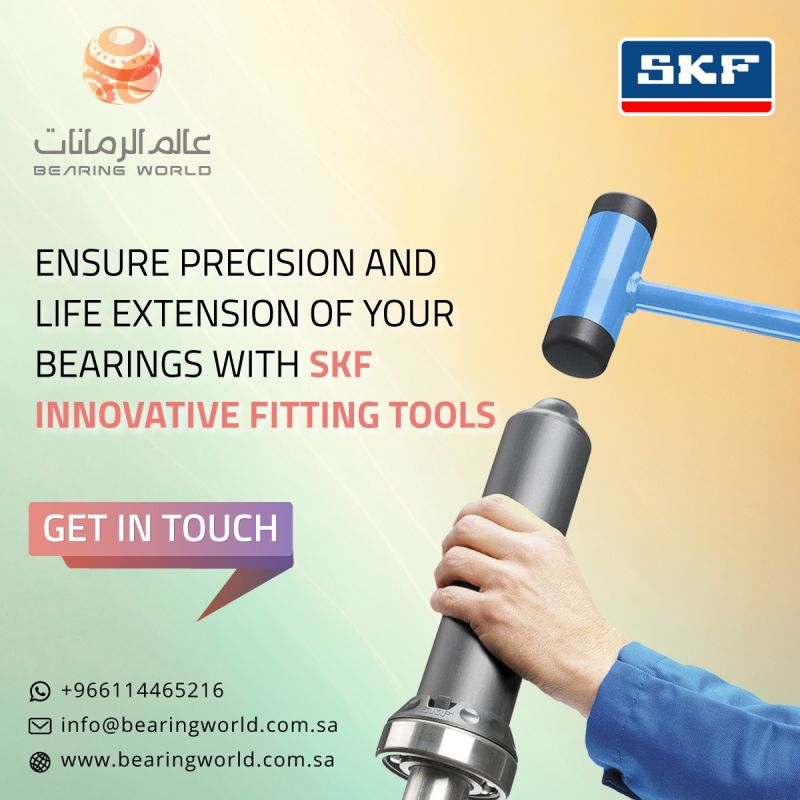 Ensure Precision And Life Extension Of Your Bearings With SKF  –  Social Media