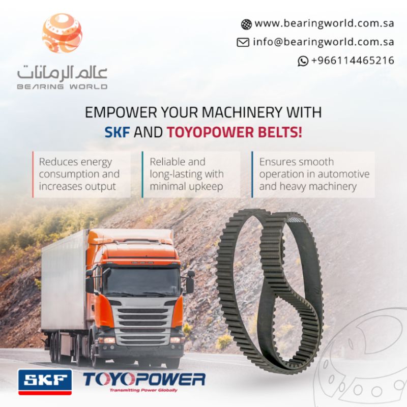Empower Your Machinery With SKF and Toyopower Belts –  Social Media