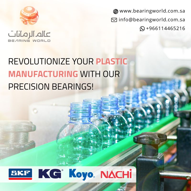 Revolutionize Plastic Manufacturing With Precision Bearings  –  Social Media