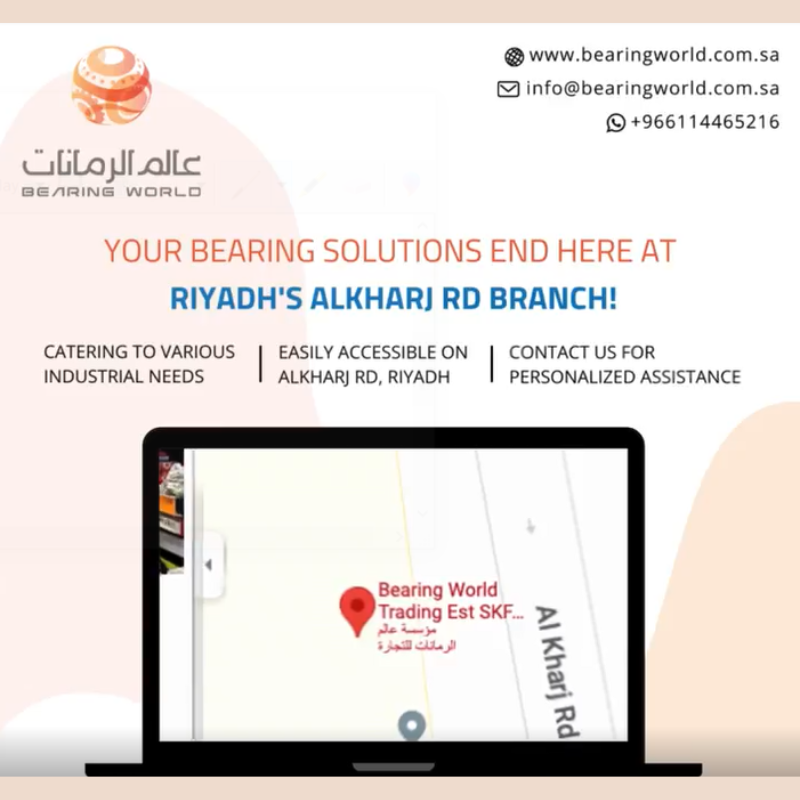 Your Bearing Solutions End Here At Riyadh’s Alkharj Rd Branch  –  Social Media