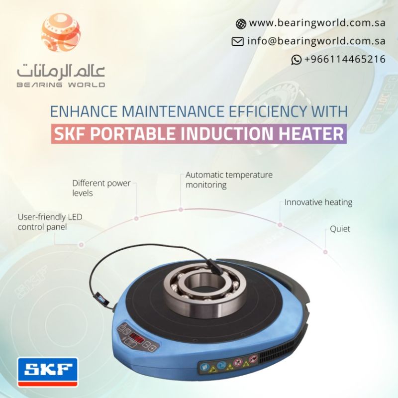 Enhance Maintenance Efficiency  With SKF Portable Induction Heater-  Social Media