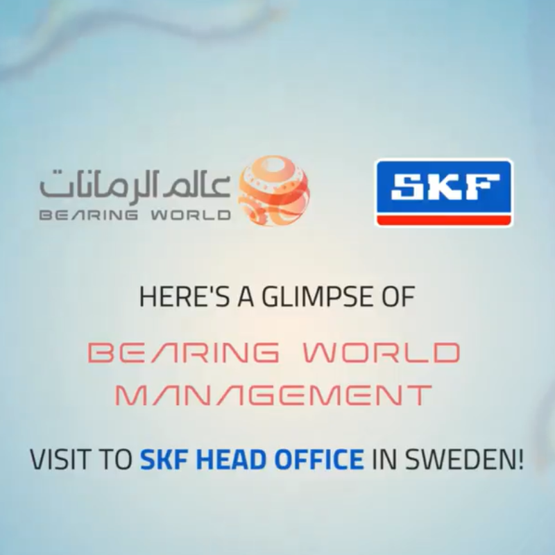A Glimpse Of Bearing World Management, visit to skf  head office – Social Media