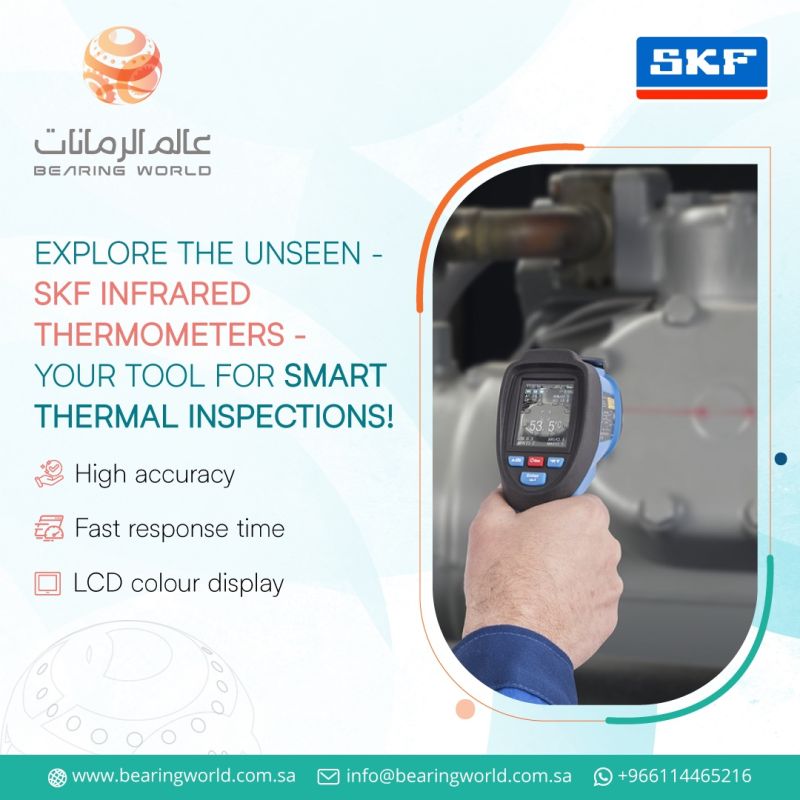 Explore The Unseen SKF infrared thermometers – Social Media