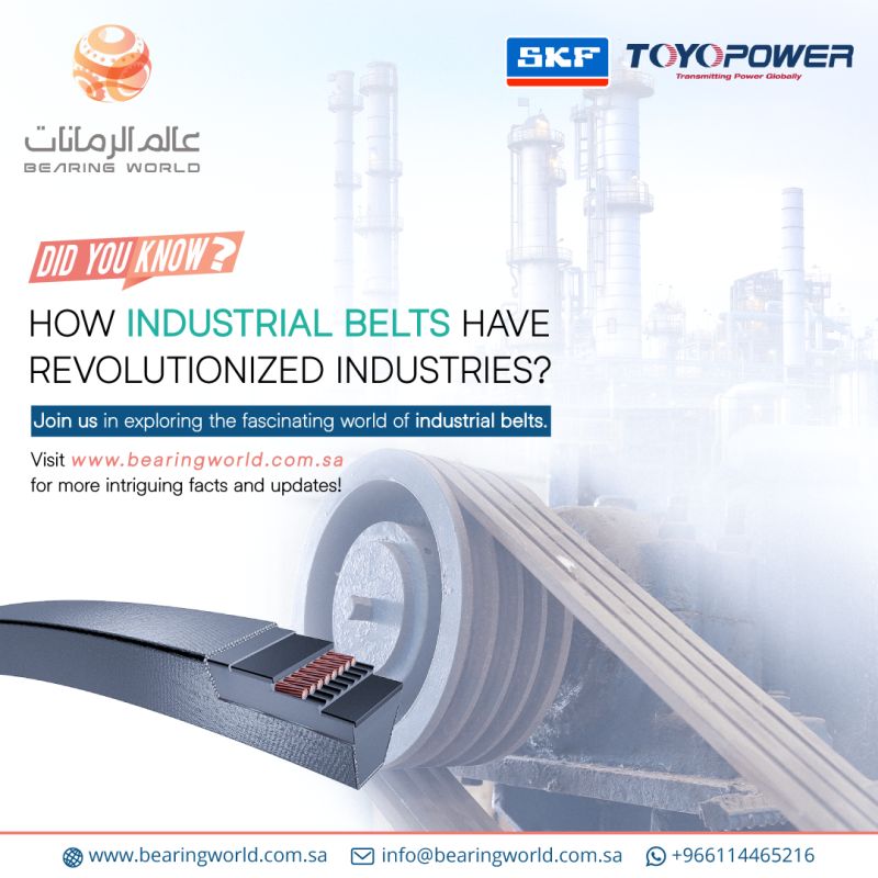 Did You Know ? How Industrial Belts have revolutionized industries- Social Media