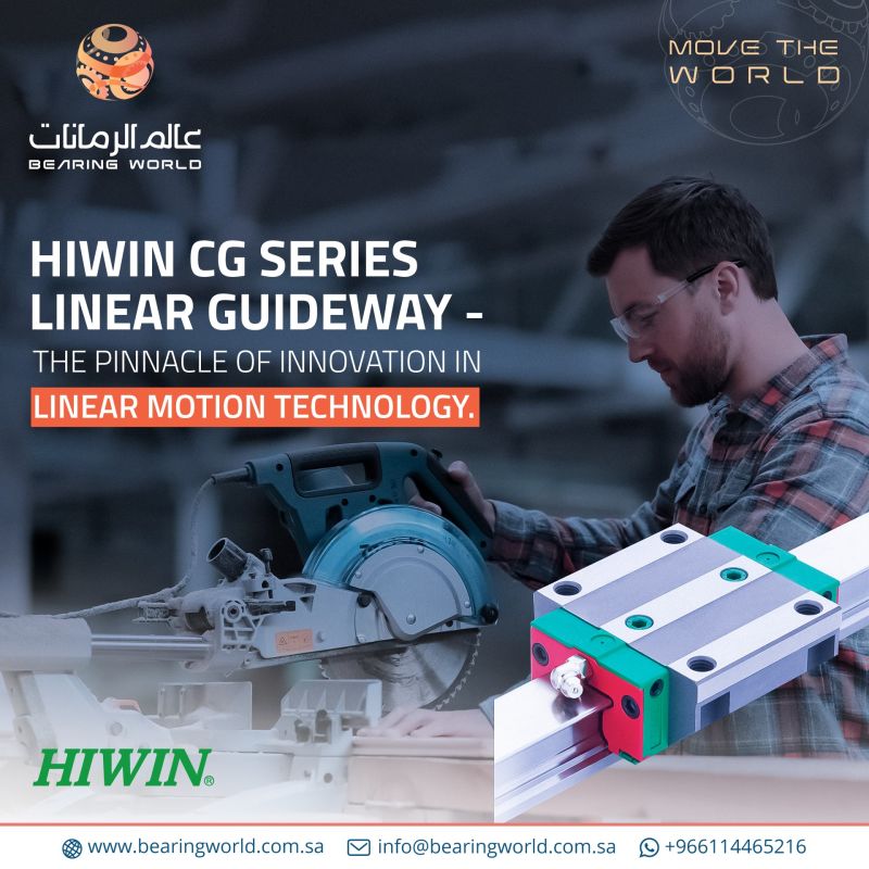Hiwin CG Series Linear Guideways, the pinnacle of Innovation – Social Media