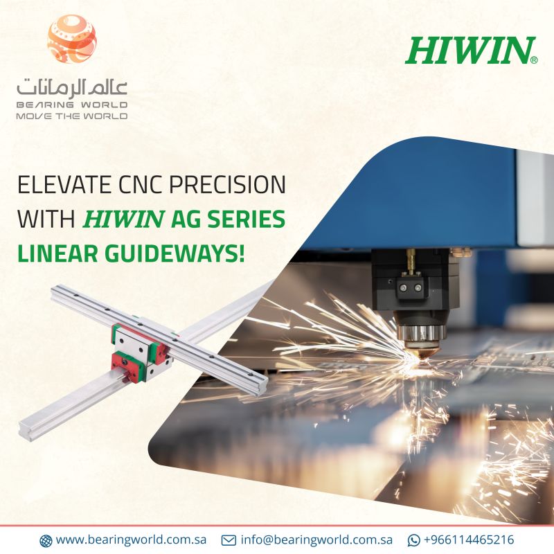 Elevate CNC Precision With HIWIN AG Series Linear Guideways – Social Media